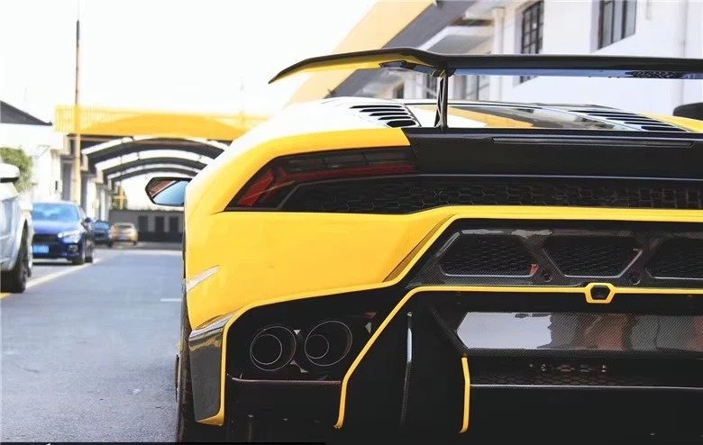 High Quality Factory Price Modified Vors Carbon Fiber Rear Bumper for  Huracan LP580/610